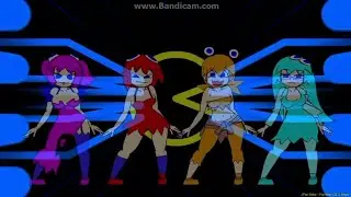 Pac-man: Inky, Blinky, Pinky and Clyde Minus8 version (lowered opacity and read desc)