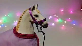 Распаковка и обзор набора Стойло с Лузитанской кобылой Schleich 42368
