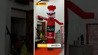 Road Side Standing Advertising Air Dancer Balloons | Admax Sky Balloon | Call 9911970019