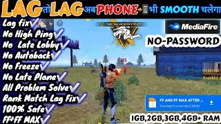 ⚡NEW FREE FIRE AND FREE FIRE MAX LAG FIX CONFIG FILE TODAY⚡‼️NEW LAG FIX CONFIG FILE‼️