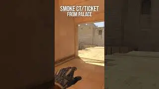 smoke Ticket from Palace on Mirage #cs2 #counterstrike2 #shorts
