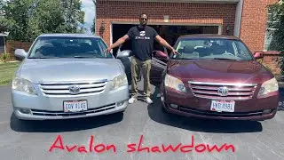 07 Toyota Avalon Touring vs. 06 Toyota Avalon XLS. The Ultimate Toyota Showdown. #toyotaavalon