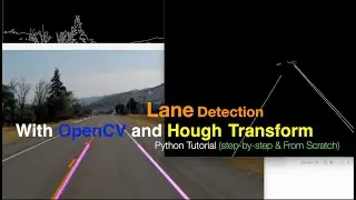 Quick & Easy Lane Detection with OpenCV and Hough Transform | Python Tutorial (From Scratch)