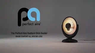 Perfect Aire Oscillating Radiant Dish Heater | 1PHCF14