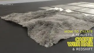 Cinema 4D: How to Create a realistic Carpet using Hair Object with Redshift