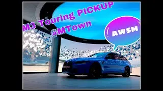 M3 Touring Pick Up @BMWWELT Rivierablau
