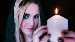 ASMR Dark Reiki Role Play & Energy Healing with Candle, Reiki Symbols and Crystals (ENG, Whisper)