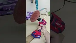 صنفره مجهزه ل#drill #sander