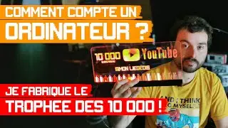 Ce trophée est capable de compter ! Laser, 3D et électronique