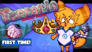 TERRARIA MASTER MODE FIRST TIME PLAYING! PART 1 | VTUBER LIVE