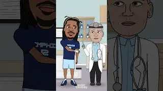 Ja Morant Tries to Fix His Hand 😂 