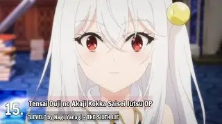 My Top 35 Anime Openings of Winter 2022