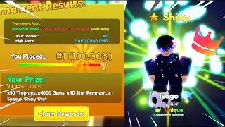 👑Luckiest Unique IN ALL Of Anime Adventures🍀1/10,000,000