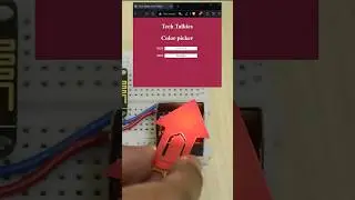 Color picker using ESP8266 and Arduino IDE. Full tutorial on channel #arduinoproject #iot #diy