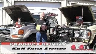 4x4TV Product Review - K&N Filters Install on FJ60 & FZJ80