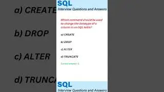 Top 25 SQL Interview Questions and Answers #SQL  #SQLQueries #SQLServer #MySQL #NoSQL #SQLSyntax