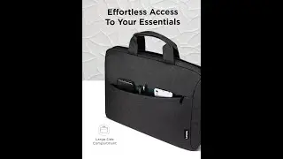 bestselling, products, on amazon, in use | Lenovo T210 15.6 Inch Toploader Laptop Backpack, Black