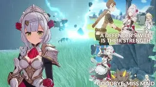 Genshin Impact | Hangout Event : Noelle | Defender's Will & A Maid Above Ground | Ending (4/6 & 5/6)