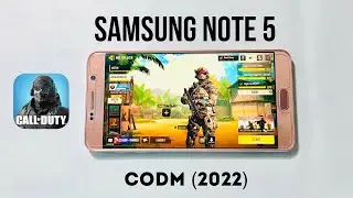 Samsung Note 5 - CODM Test (End 2022)