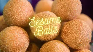 Bánh cam lúc lắc, giòn rụm, thơm ngon khó cưỡng | Sesame Balls Recipe【ENG SUB】|  Mai Hoa Cooking #7
