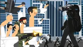 Skibidi Toilet Boss vs Titan Cameraman Part-01. || Dc2 (Fan made)
