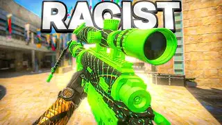 DESTROYING the MOST Racist Gamer in MW2 SND.. (wow)