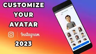 How customize your avatar sticker in Instagram - 2023
