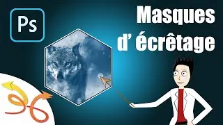 [TUTORIAL] Photoshop: put an image in a shape or text with a clipping mask