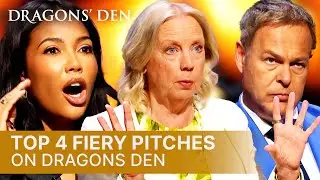 Top 4 Fiery Business Pitches 🔥 | Dragons' Den
