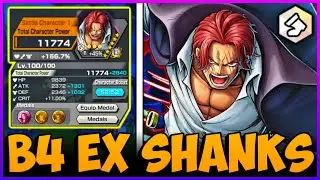 Boost 4 Ex Kamusari Shanks Gameplay | One Piece Bounty Rush