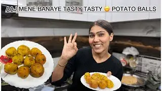 AAj MENE BANAYE TASTY 🤤 TASTY 😋 POTATO BALLS   amazing taste and try this recipe eat in your home 🥳