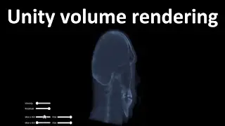 Unity volume rendering