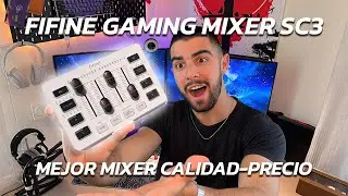 VALE LA PENA EL MIXER AMPLIGAME SC3 DE FIFINE?! // Review completa + pruebas de sonido