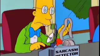 The Simpsons - Sarcasm detector