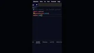 Convert Text to Audio in Python! 
