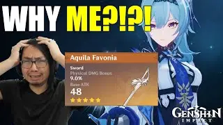 GENSHIN IMPACT WAS A MISTAKE! EULA & WEAPON BANNER PULLS!! [Genshin Impact]