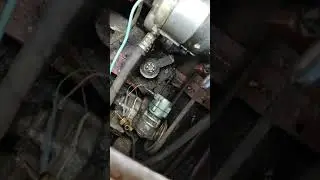 Чайка 452. Насос забортной воды и датчик тахометра.
