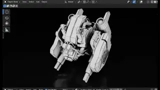 Make a Battle Robot - Grid Modeler (blender addon)