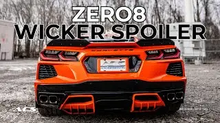 C8 Zero8 Wicker Spoiler Product Introduction | 2020+ Corvette Stingray | ACS Composite