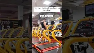 TRY THIS TREADMILL WORKOUT TO SHRED FAT!! #treadmillworkout #cardioworkout #weightloss