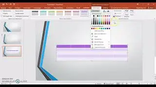 MS PowerPoint invoegen van een tabel