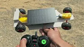 Cómo hacer un coche Control Remote -Solar Casero