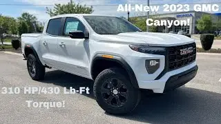 2023 GMC Canyon Elevation 2.7T 4WD POV Test Drive & Review