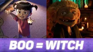 BOO FROM MONSTERS INC IS THE WITCH FROM BRAVE! 👧🏻🧙🏻🔮