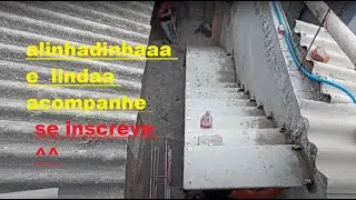 escada pre moldada -reta com descanso