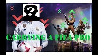 FIFA PRO PLAYS FORTNITE! CONSOLE V PC PLAYERS FORTNITE!