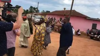 #ThomInGhana - A Celebration of FamilySearch at the Abura Obohen Village, Ghana