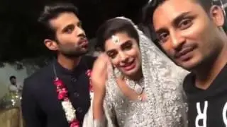 Exclusive Sanam Saeed and adnan Malik at set of banjrara