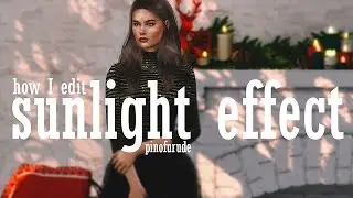 sunlight effect tutorial sims 4