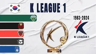 Korean K League 1 All Winners (1983-2024) | South Korea Football Champions
